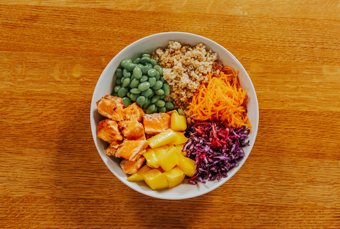 Sopa de vegetales casera